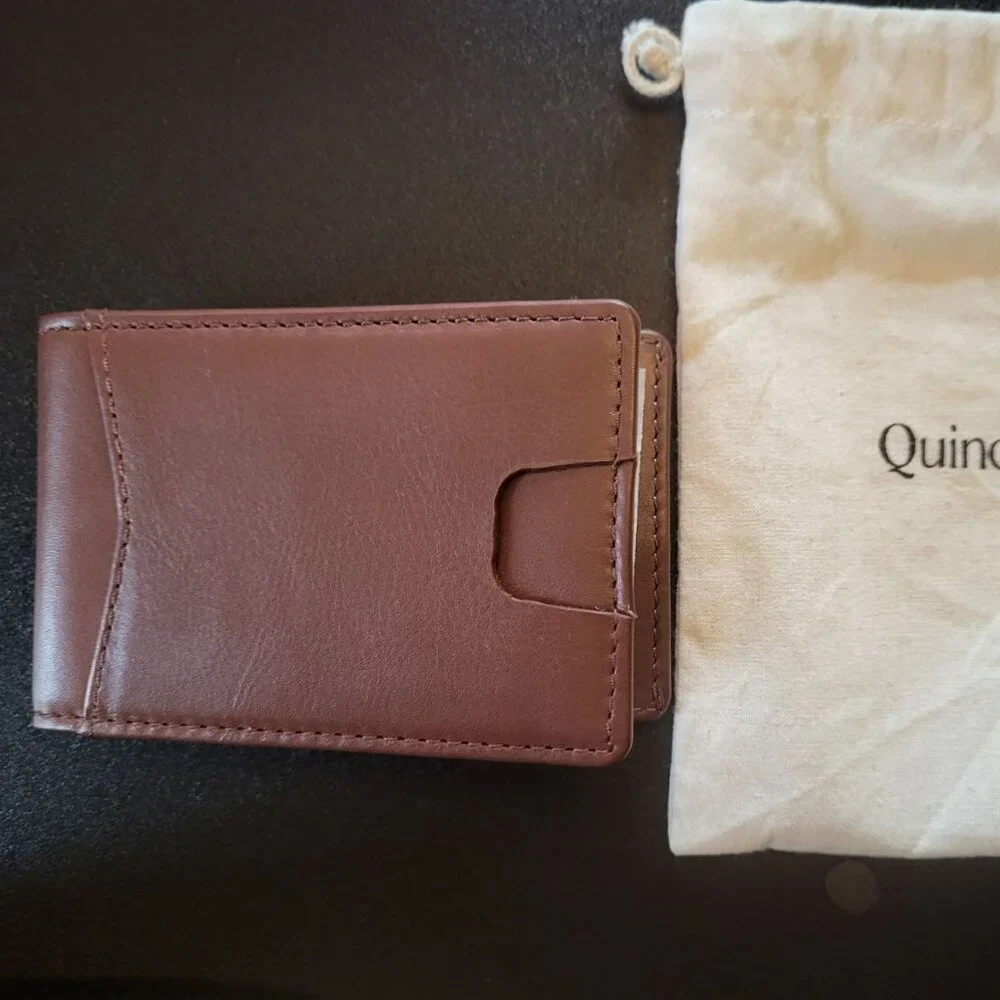 Quince Italian Leather Money-Clip Wallet